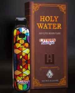 holy water cart citrus amethyst