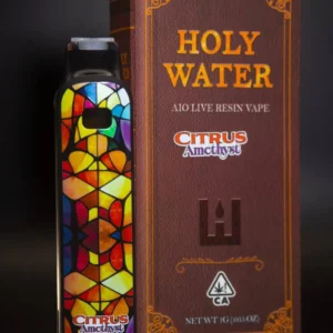 holy water cart citrus amethyst