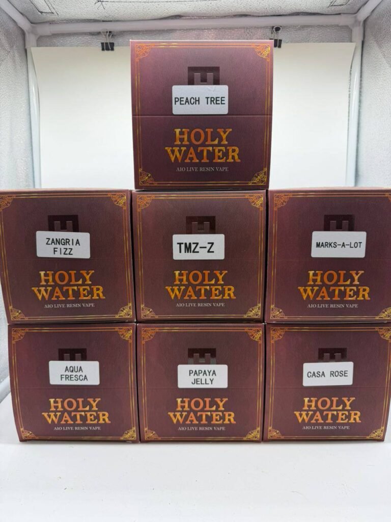 holy water peach tree flavors